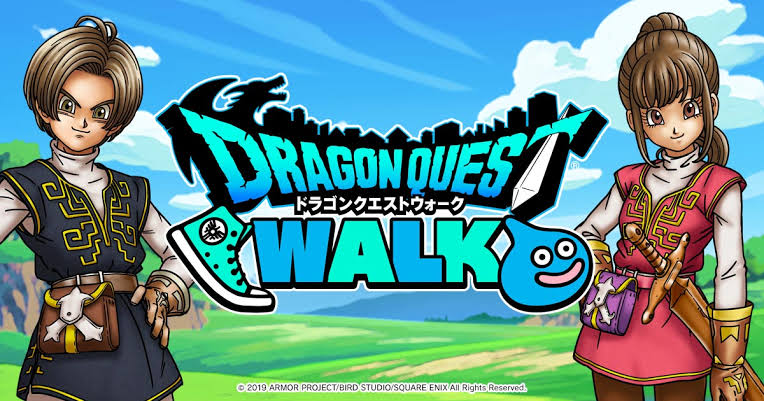 ドラゴンクエストウォークのフィールド画面