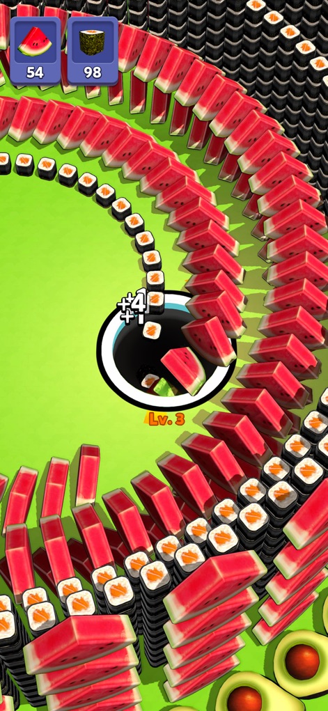 オールインホール All in Hole ゲーム画面
