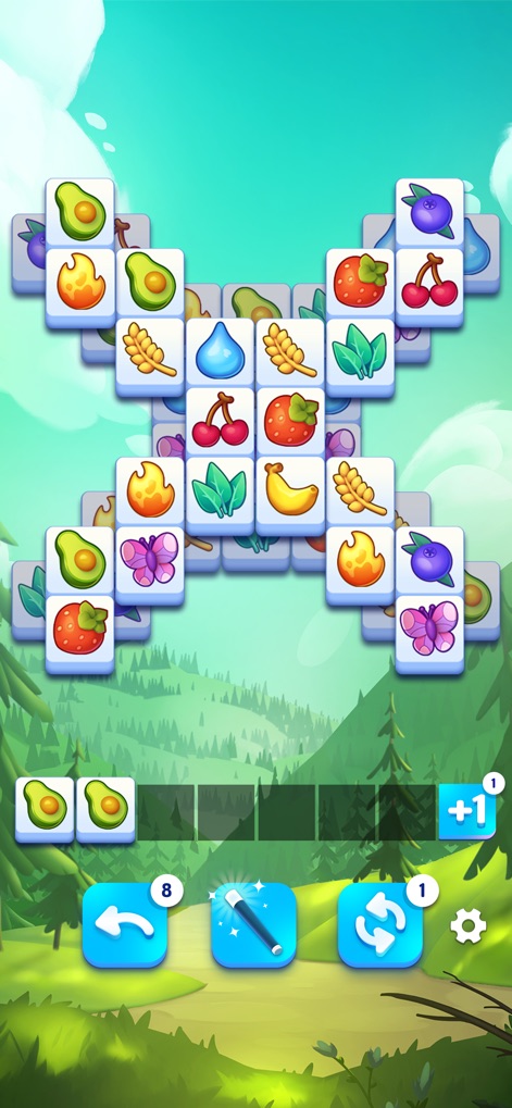Triple Tile トリプルタイルのゲーム画面