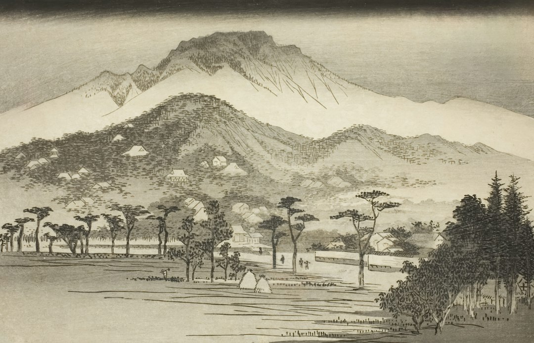 歌川広重の浮世絵イメージ