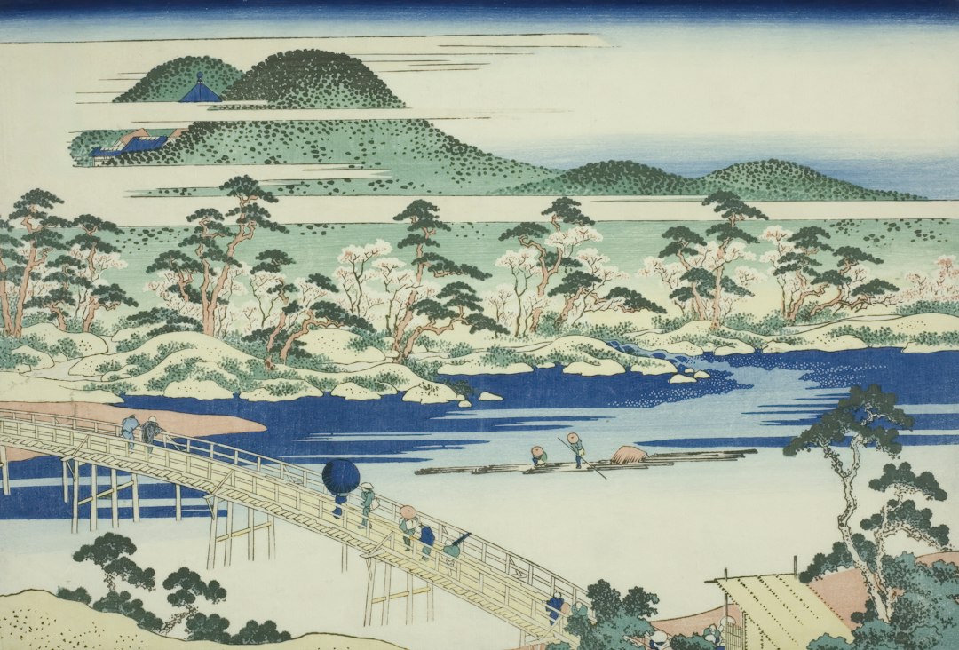 葛飾北斎の浮世絵イメージ